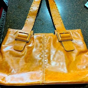 Franklin covey camel leather purse